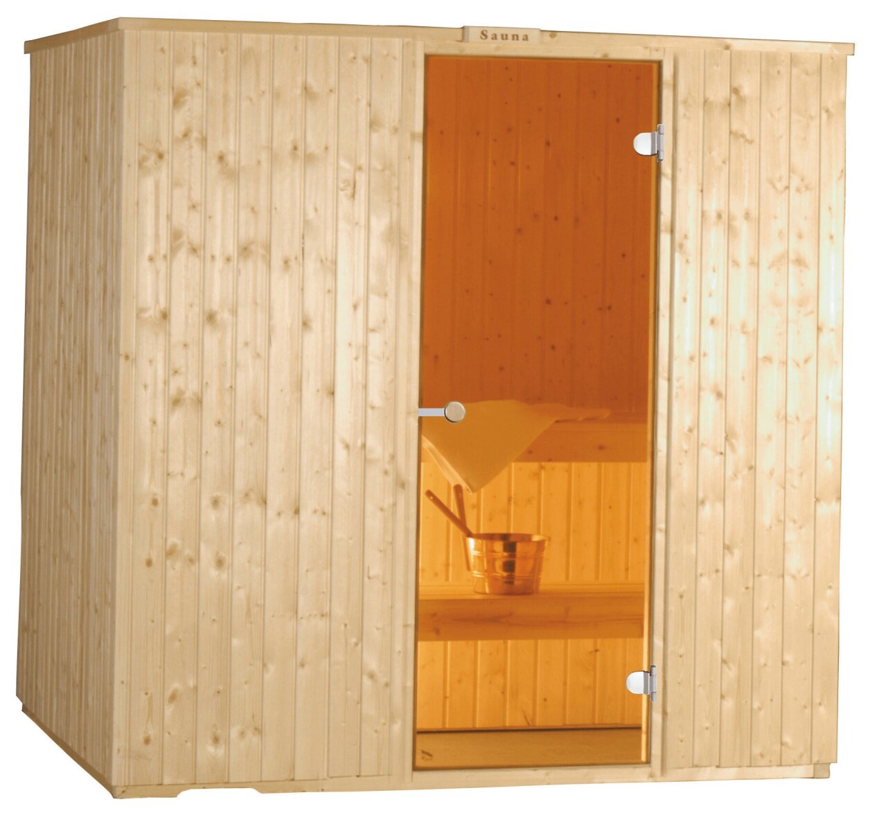 SAUNA SECO COMPLETO 1.97 X 1.53 X 1.97 