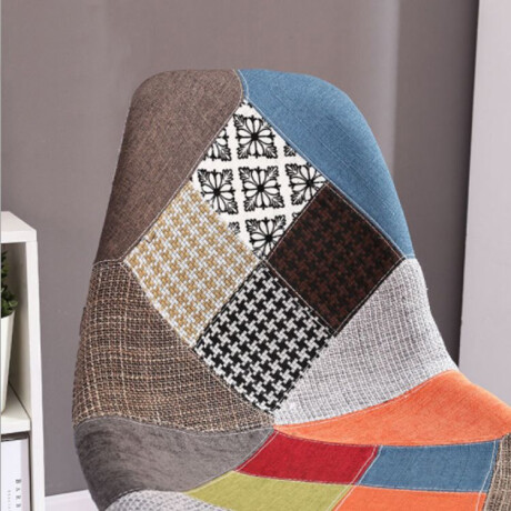 SILLA DE COMEDOR EAMES Silla Eames Patchwork