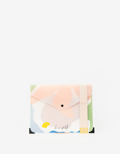 Útiles Varios Sobre Plástico Estampado - Combinacion Multicolor