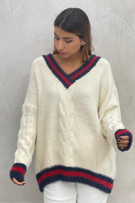 SWEATER RAVELLO BLANCO