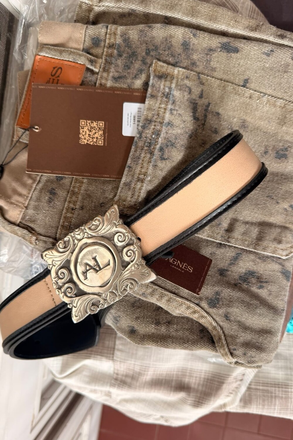 Eclectic Belt Avellana / Negro