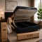 Sommier Queen THM Hybrid Silver Smart Box Baúl Negro