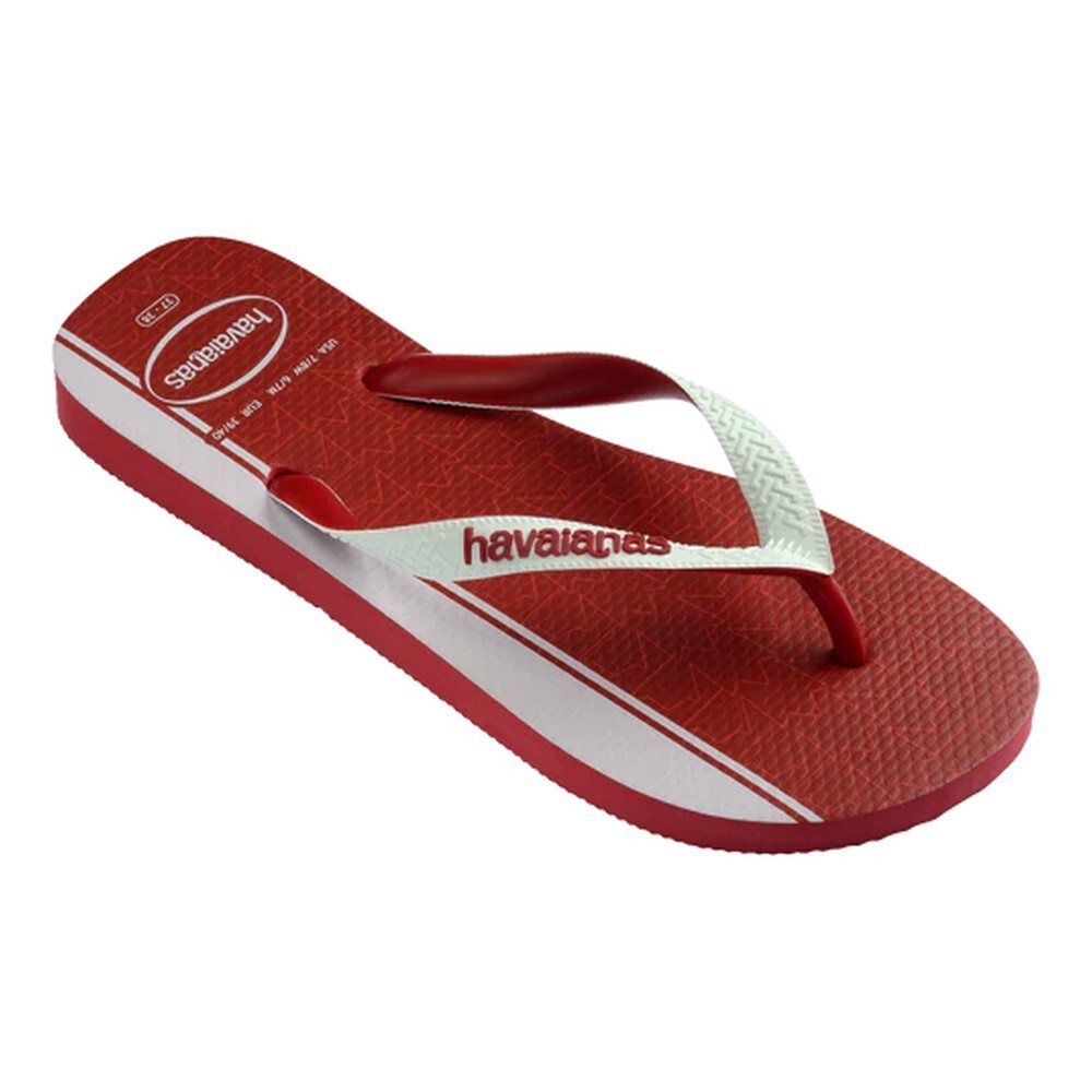 Sandalias Havaianas Top Nations II FC Red Hibiscus