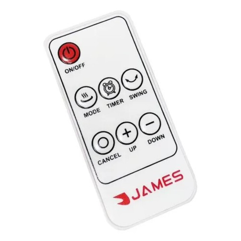 Calefactor eléctrico, Caloventilador de Pared James - 2000 W blanco 220V Calefactor eléctrico, Caloventilador de Pared James - 2000 W blanco 220V