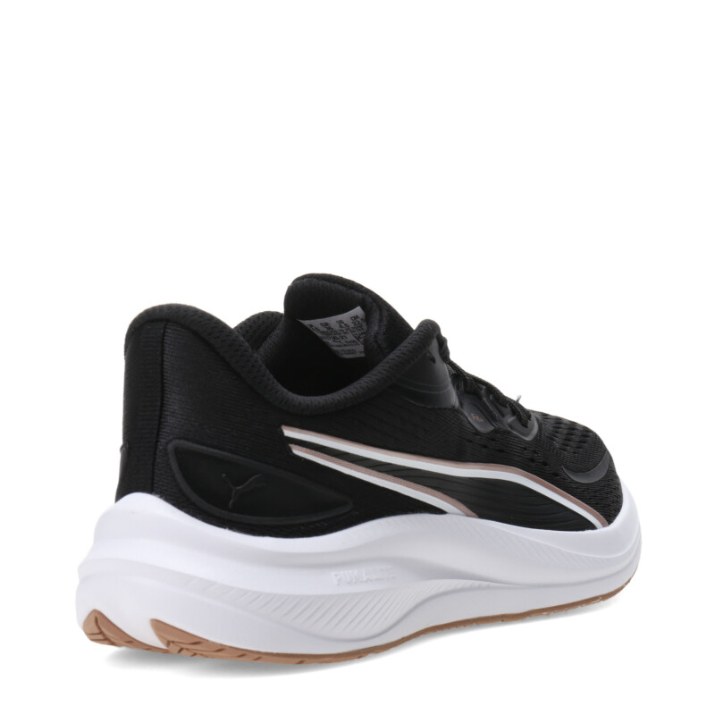 Championes de Mujer Puma Skyrocket Lite 2 W Negro - Dorado - Blanco