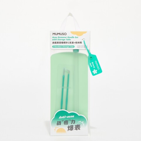 AGUJAS PARA REMOVER EL ACNÉ CON TUBO DE ALMACENAMIENTO (2 JUEGOS) AGUJAS PARA REMOVER EL ACNÉ CON TUBO DE ALMACENAMIENTO (2 JUEGOS)