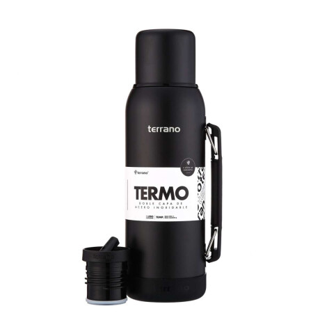 Termo Premium 1lt. Con base de Silicona Negro Opaco