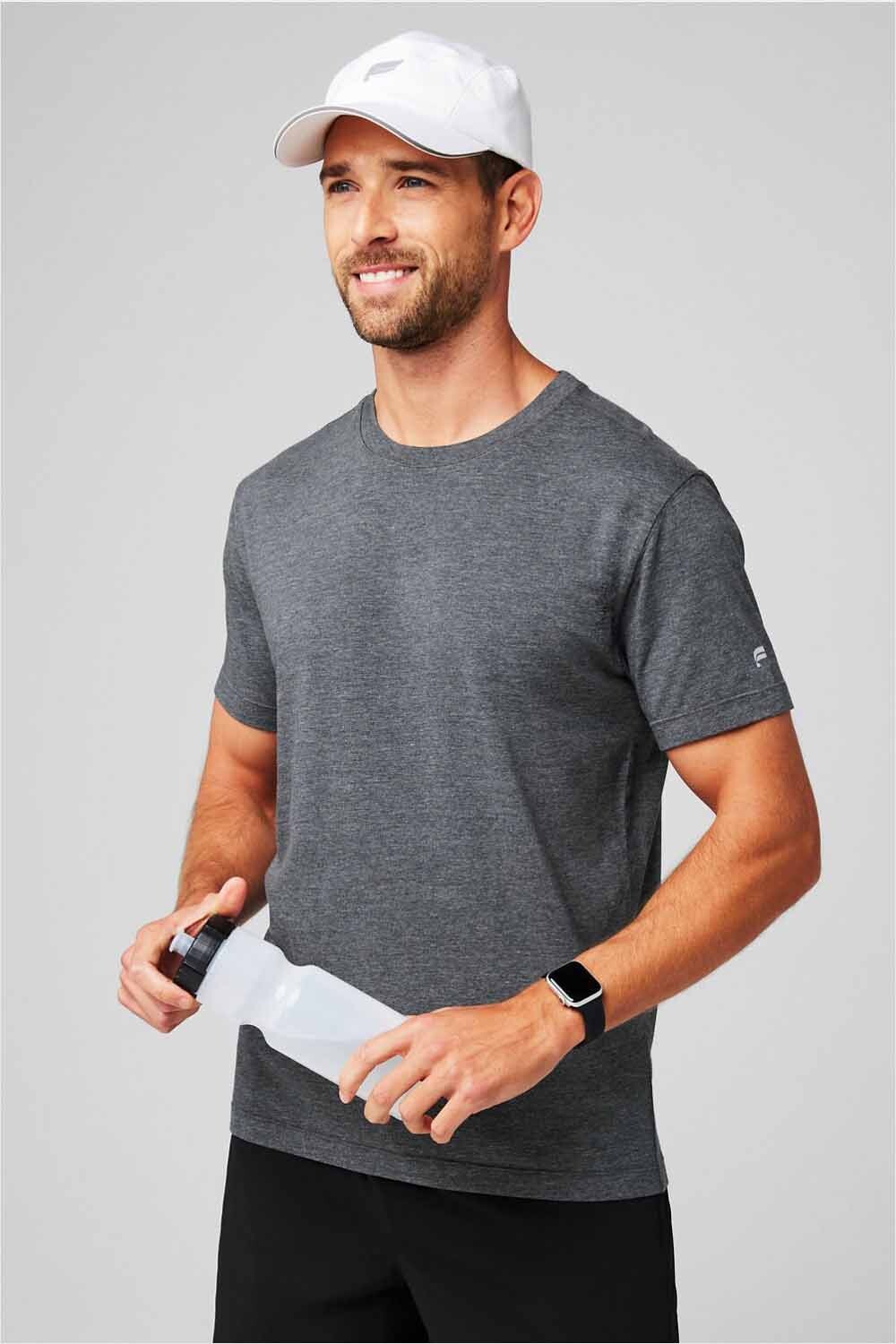 Polo Training The 24-7 Tee Hombre Charcoal Heather