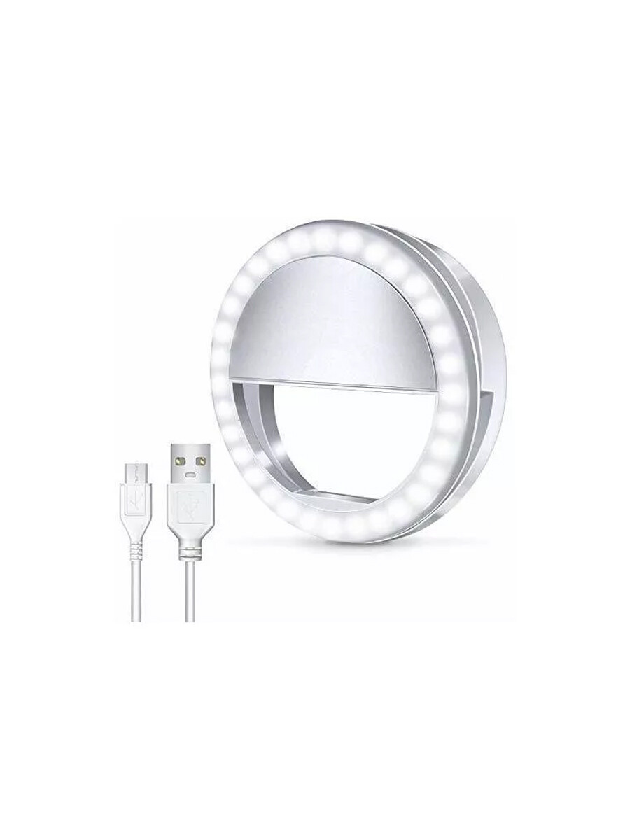 ARO DE LUZ PARA CELULAR - BLANCO 