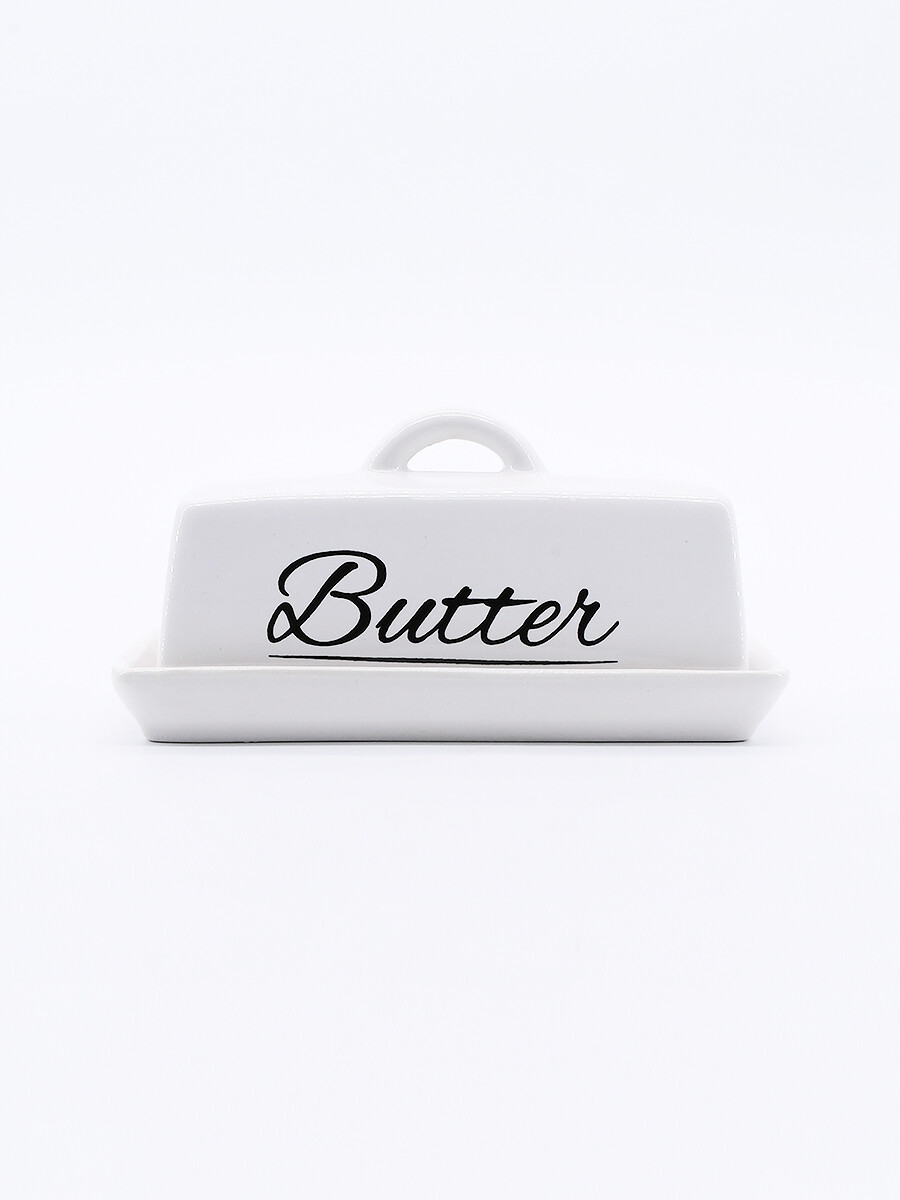 MANTEQUERA CERAMICA BUTTER - BLANCO 