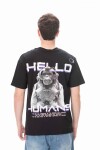 Remera Hello Negro