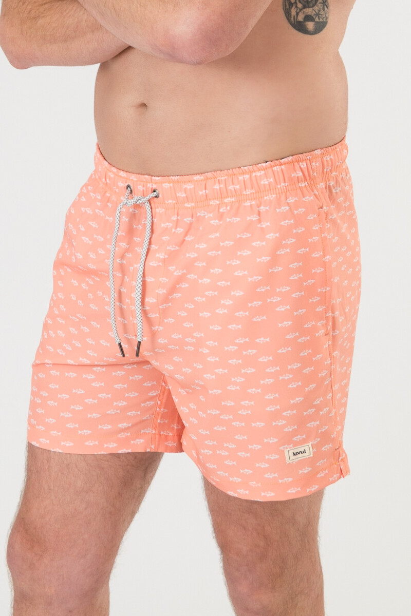 Short 4way stretch Coral reef