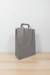 Bolsa lisa acuario 22x10x30 cm GRIS SOMBRA