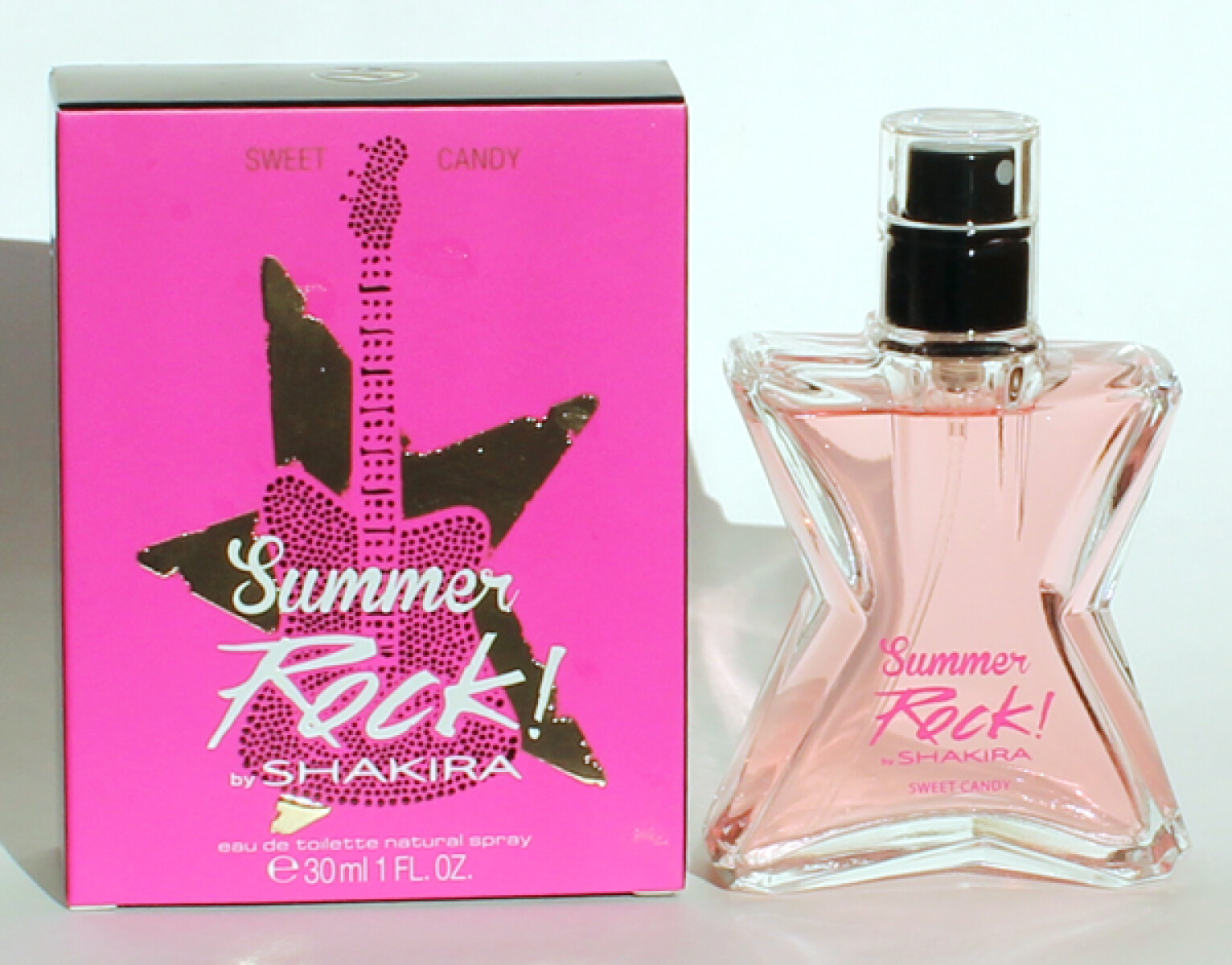 Perfume Shakira Summer Rock Pink 30ml Original 