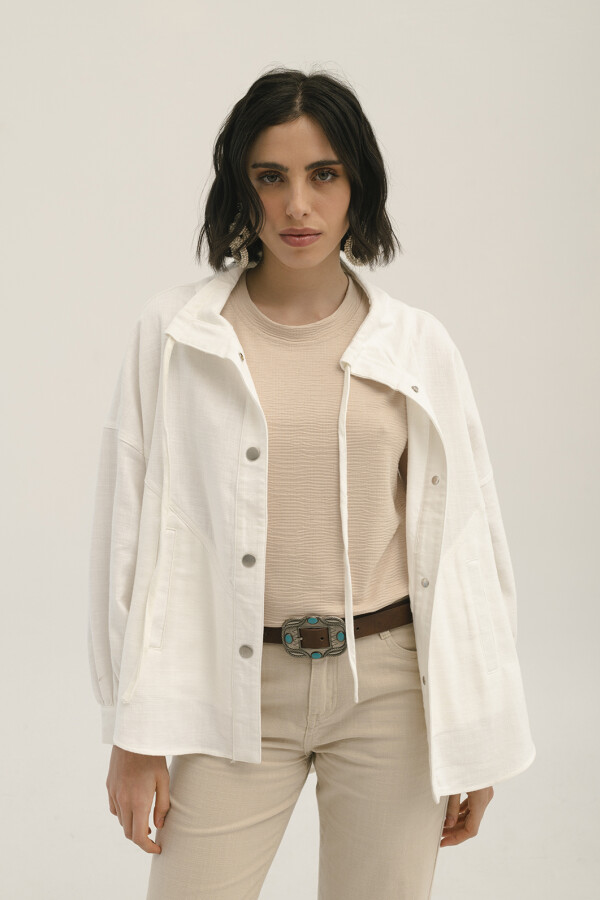 CHAQUETA LINO RIO BLANCO