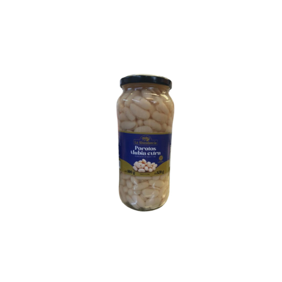 Porotos Alubia 570g La Abundancia 