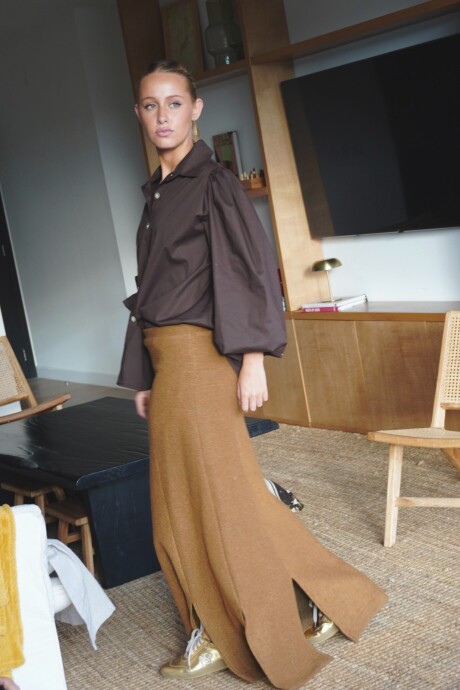 Capuchino Shirt Chocolate