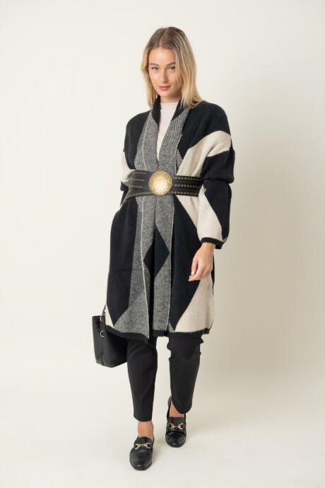 SACO CORNALINA Negro