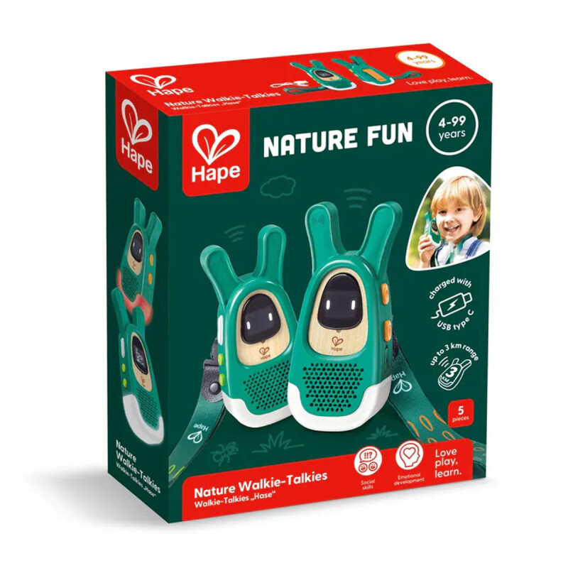 Walkie talkies Nature Hape Walkie talkies Nature Hape