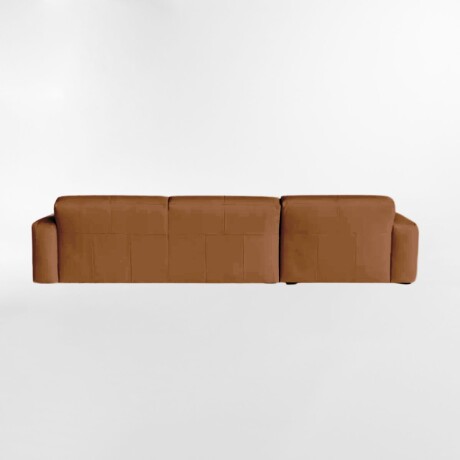 Sofá con chaise LOFT Marrón - IZQUIERDO