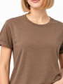 Remera Cordata Taupe / Mink / Vison