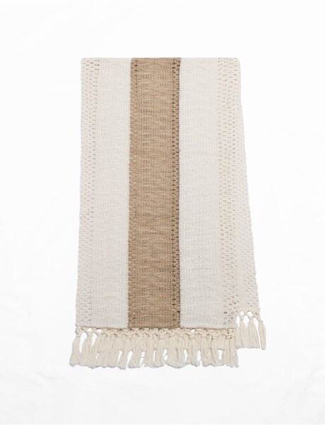 SENDERO 1 LINEA LINO 30x140CM NATURAL/BLANCO SENDERO 1 LINEA LINO 30x140CM NATURAL/BLANCO