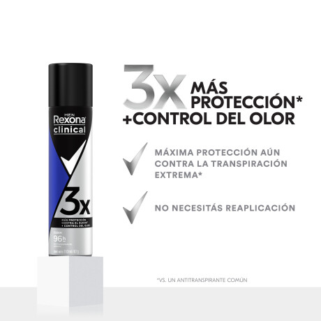 Rexona Desodorante Aerosol Clinical Men Clean Rexona Desodorante Aerosol Clinical Men Clean
