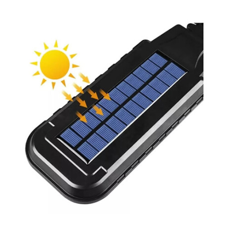 Lampara solar LED 30W de exteriores con sensor Lampara solar LED 30W de exteriores con sensor