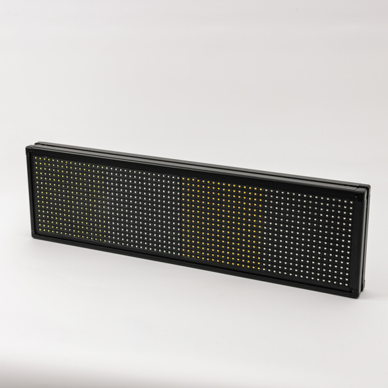 Cartel luminoso digital personalizable LED multicolor 4 colores 68 x 20cm Cartel luminoso digital personalizable LED multicolor 4 colores 68 x 20cm