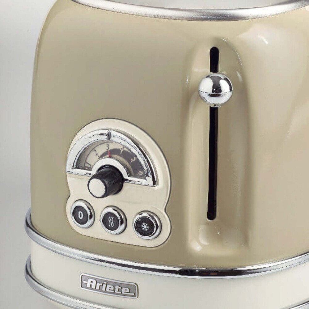 TOSTADORA VINTAGE 810-W NATURAL-BEIGE 155 ARIETE, BEIGE