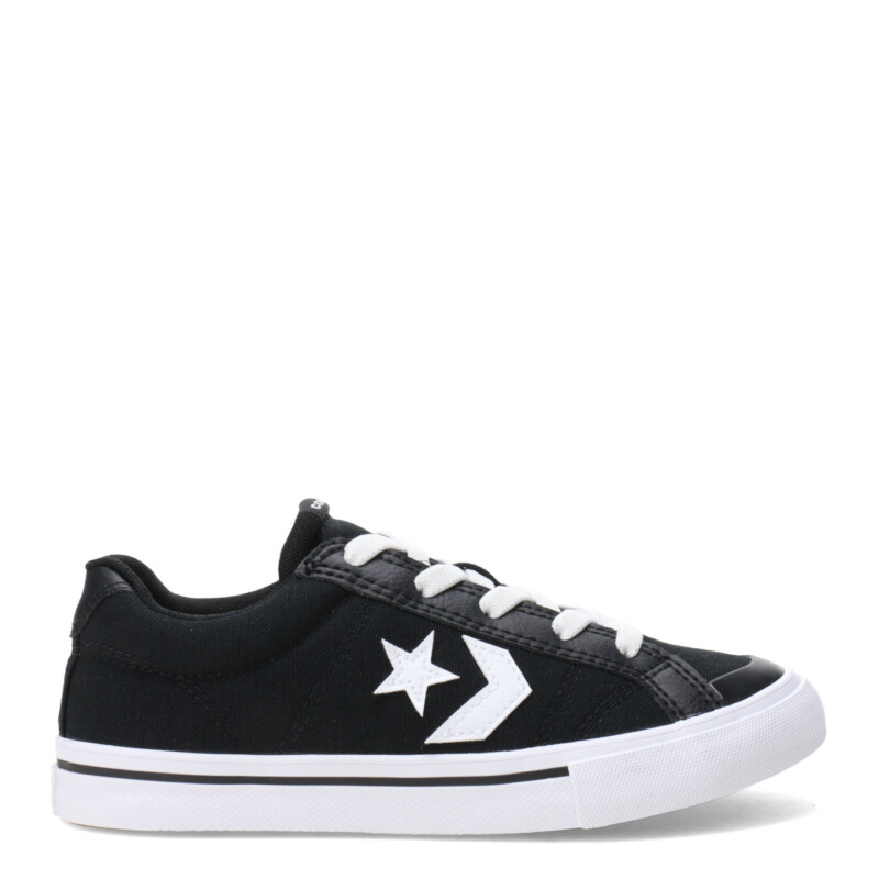Championes Infantiles Converse Sport Casual Easy on Negro - Blanco