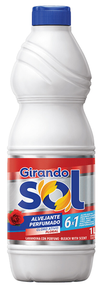 BLANQUEADOR GIRANDO SOL C/PERFUME FLORAL 1 LT 