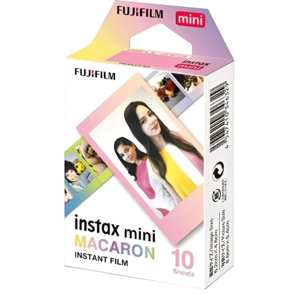 Carga Fujifilm Para Camara Instax Macaron Pack x10 