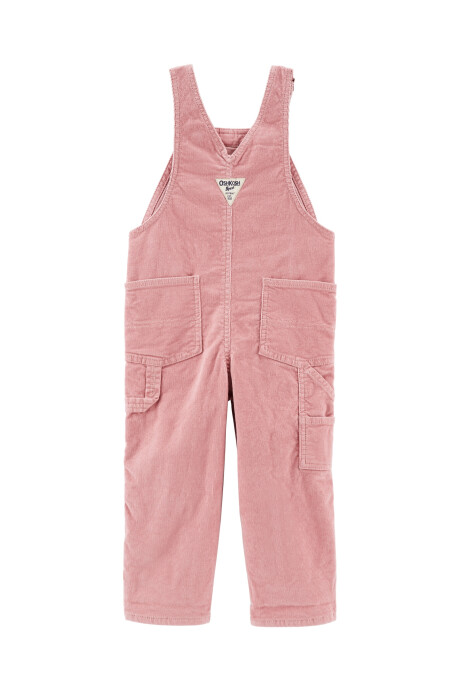 Enterito de pana, rosado Sin color