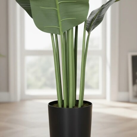 Planta Palmera Artificial Hoja Redonda Planta Palmera Artificial Hoja Redonda