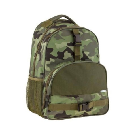 MOCHI.G.SJ Mochila Escolar Grande 48cmx16cmx40cm Stephen Joseph - Militar