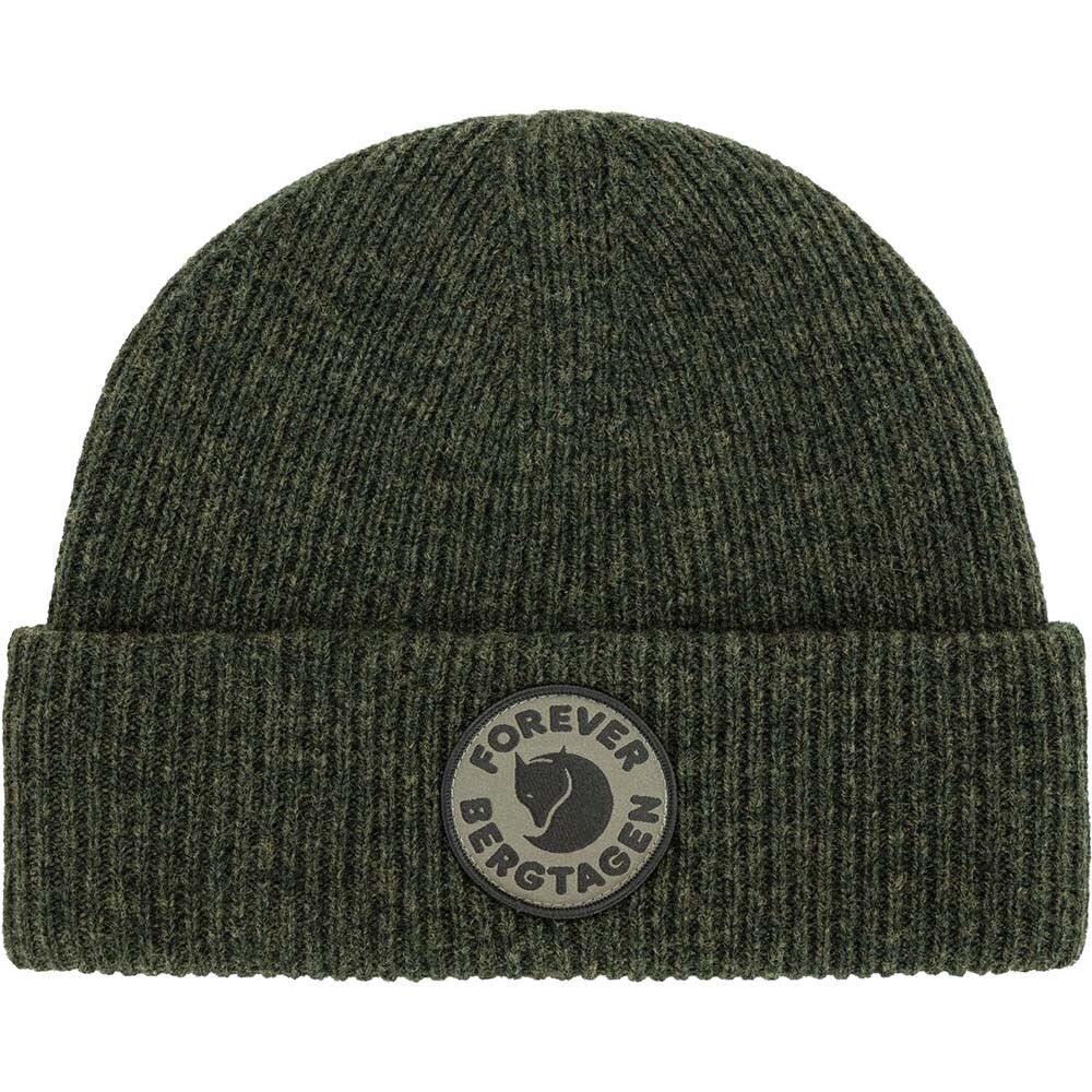 Beanie Fjallraven Bergtagen Forever Wool Beanie Unisex Deep Forest
