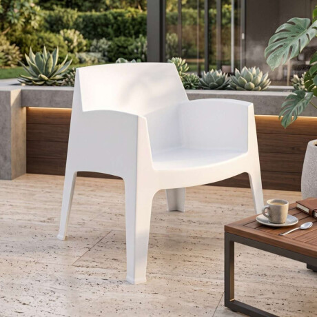 Silla de Exterior Master Blanco Mate