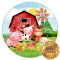 Lámina Animales de la Granja Molino Red.