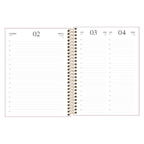 Agenda Tilibra 2026 Vanilla Amarilla Pastel