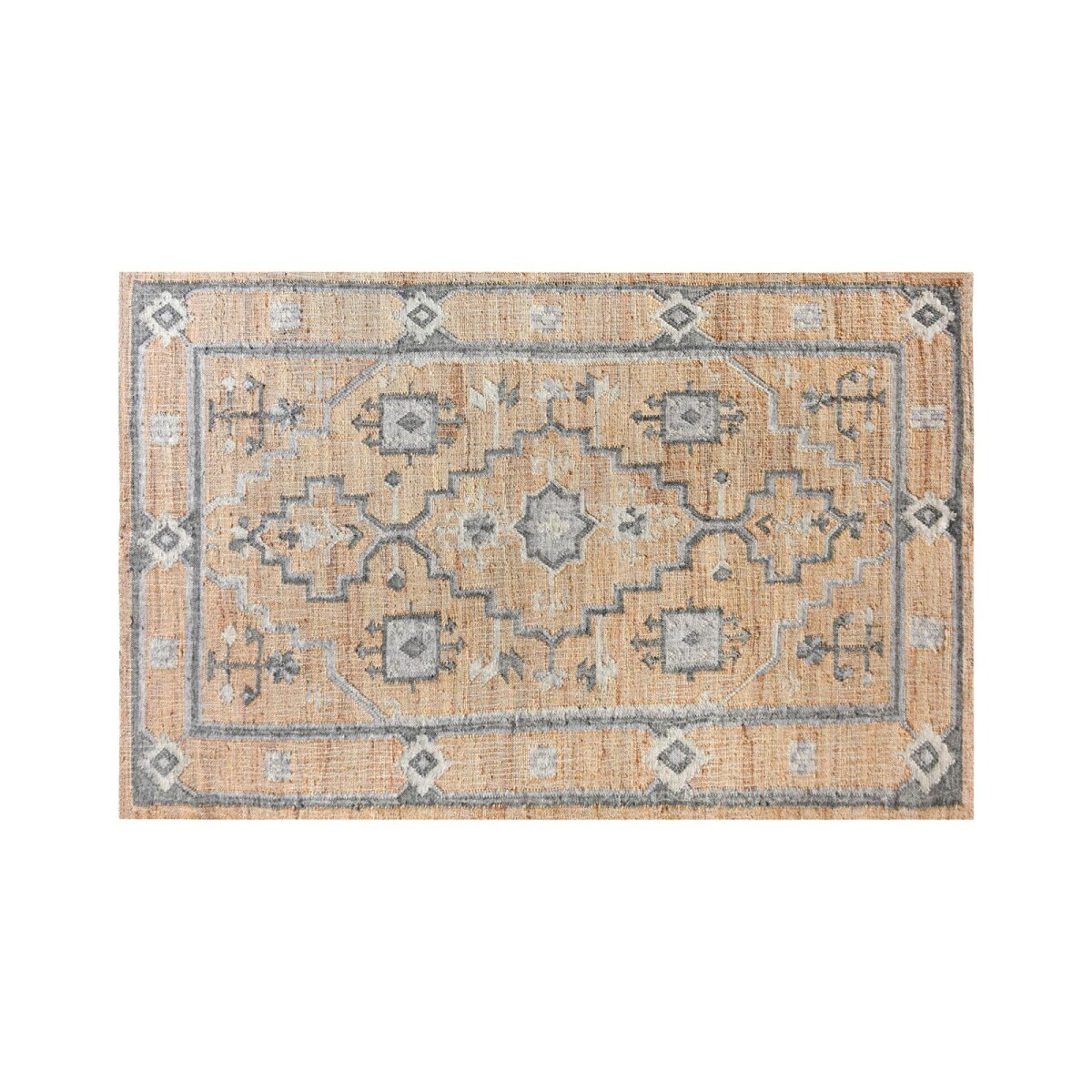 ALFOMBRA - NATURAL/BEIGE YUTE Y LANA PAYLOAD 