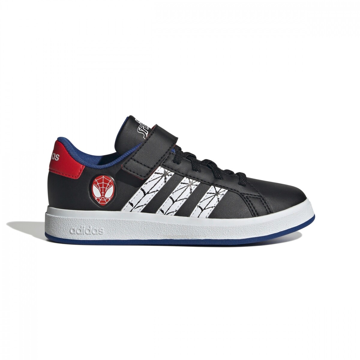 Zapatillas adidas x Marvel's Spider-Man Grand Court de Niños - Negro 