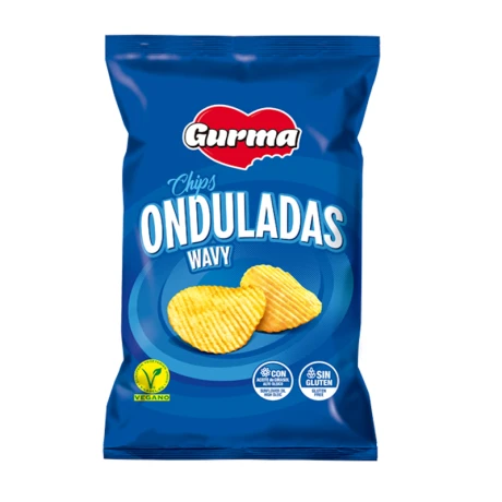 Papas Gurma 130grs tradicionales Onduladas Wavy