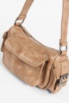 Cartera de hombro bolsillo camel