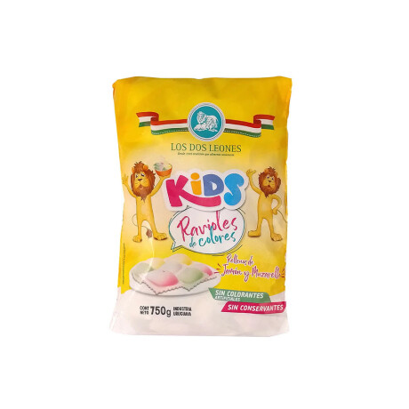 Ravioles Los Dos Leones Kids 750 Grs Ravioles Los Dos Leones Kids 750 Grs