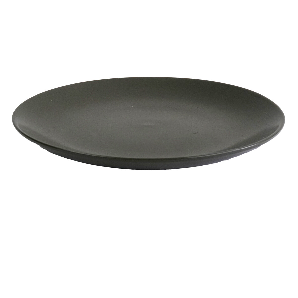 PLATO LLANO CERAMICA COLOR LISO 26.5X3CM 