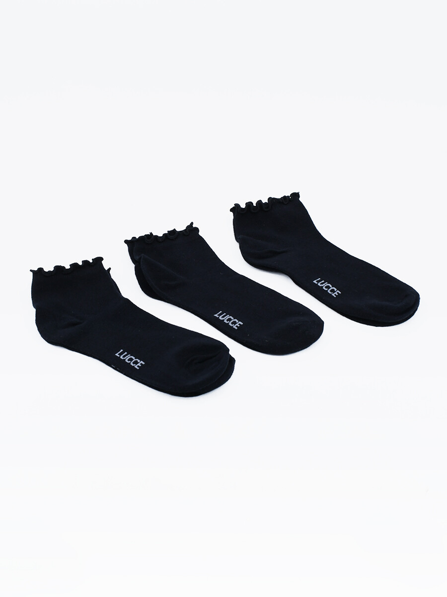 MEDIAS PACK X 3 - BLANCO 