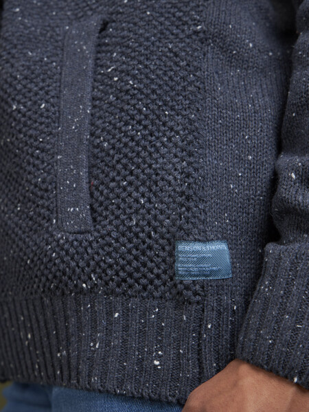 SWEATER CETUS 2.0 CHARCOAL BOUTONE