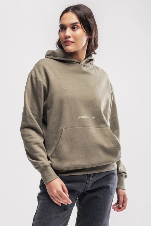 Canguro oversize Roma Verde militar