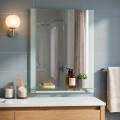 ESPEJO RECTANGULAR CON REPISA 80X60 CM Espejo Rectangular Con Repisa 80x60 Cm
